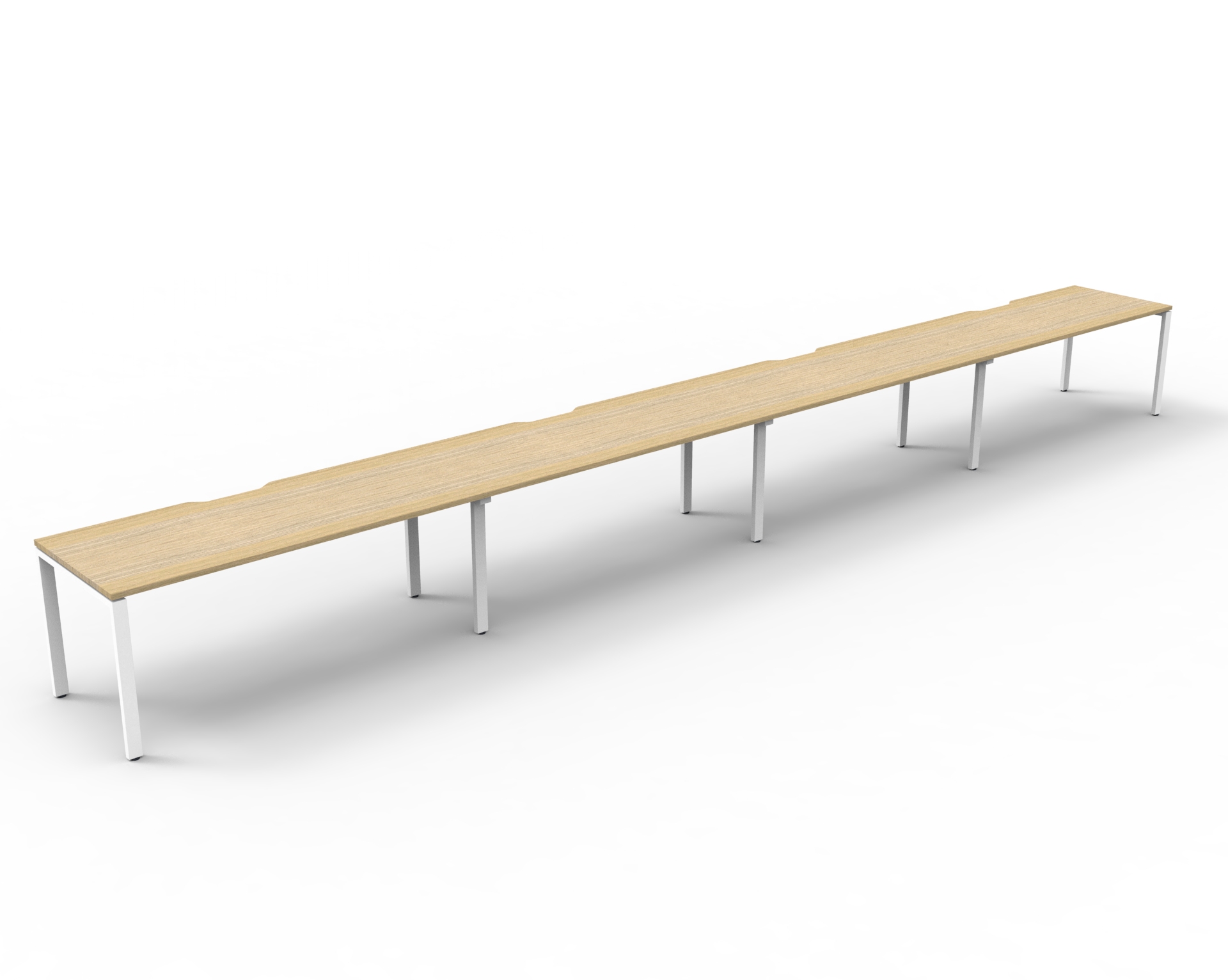 Profile 4 Person Single Sided Workstation